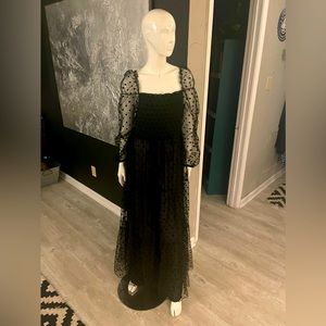 NWT Large See And Be Seen black dress